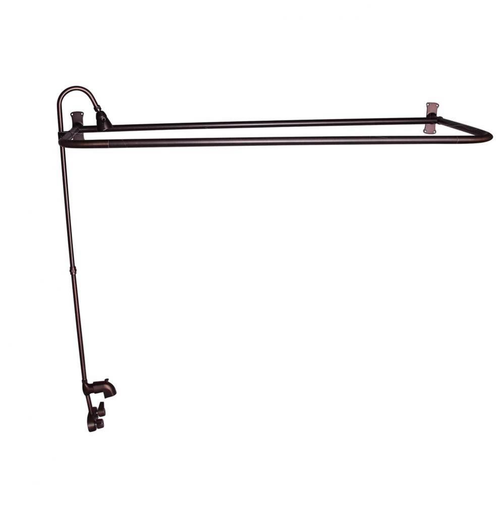 Converto Shower w/48'' D-Rod,  Code Spout,OIl Rubbed Bronze