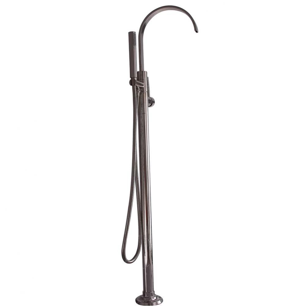 Tessa Freestanding Tub Filler Polished Nickel