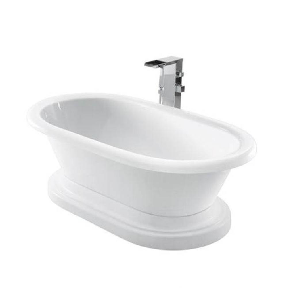 Cordoba Acrylic Dbl Roll,TD w/base 72'' No Holes,WH