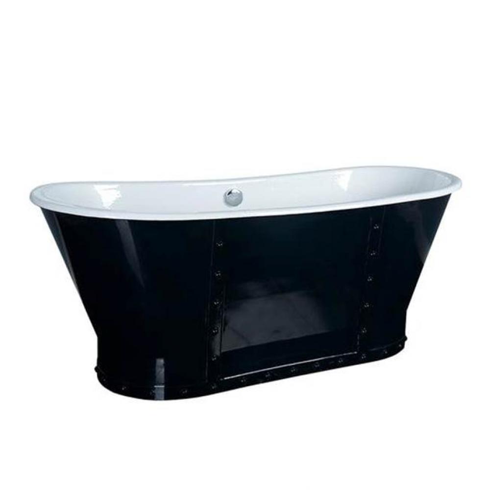Fernando 67''CI Bateau w/Mat B Metal Skirt,No Holes,WH Inter