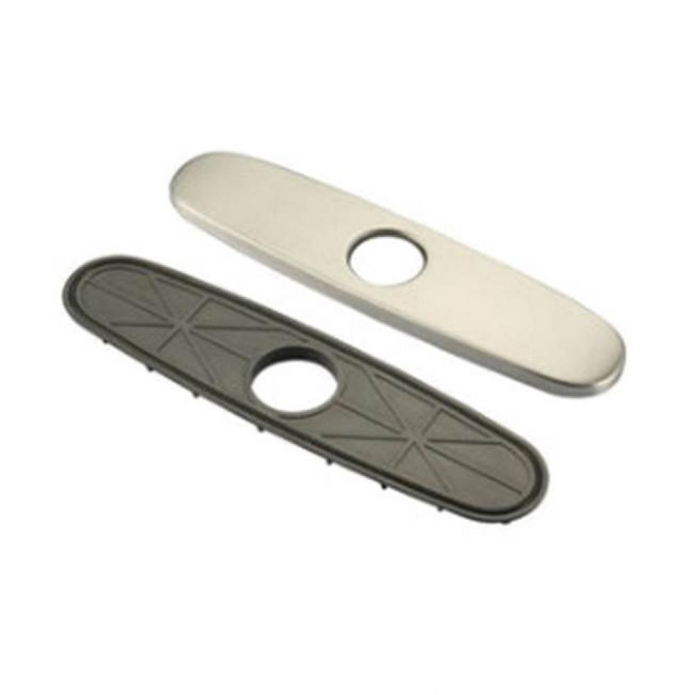Kitchen faucet universal 10'' Deckplate,w/ sealing ring, BN