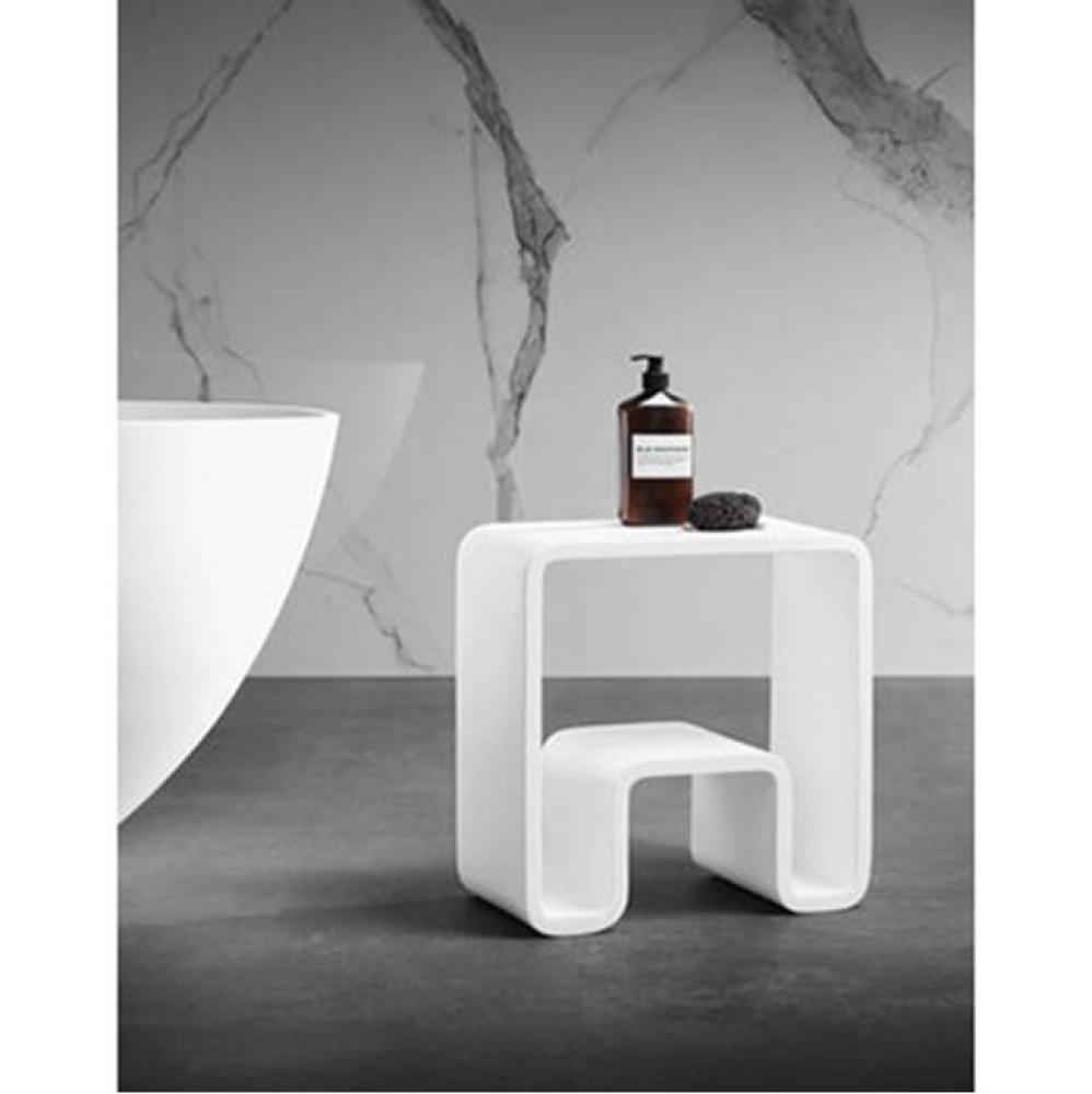 Resin Shower Stool Rectangular