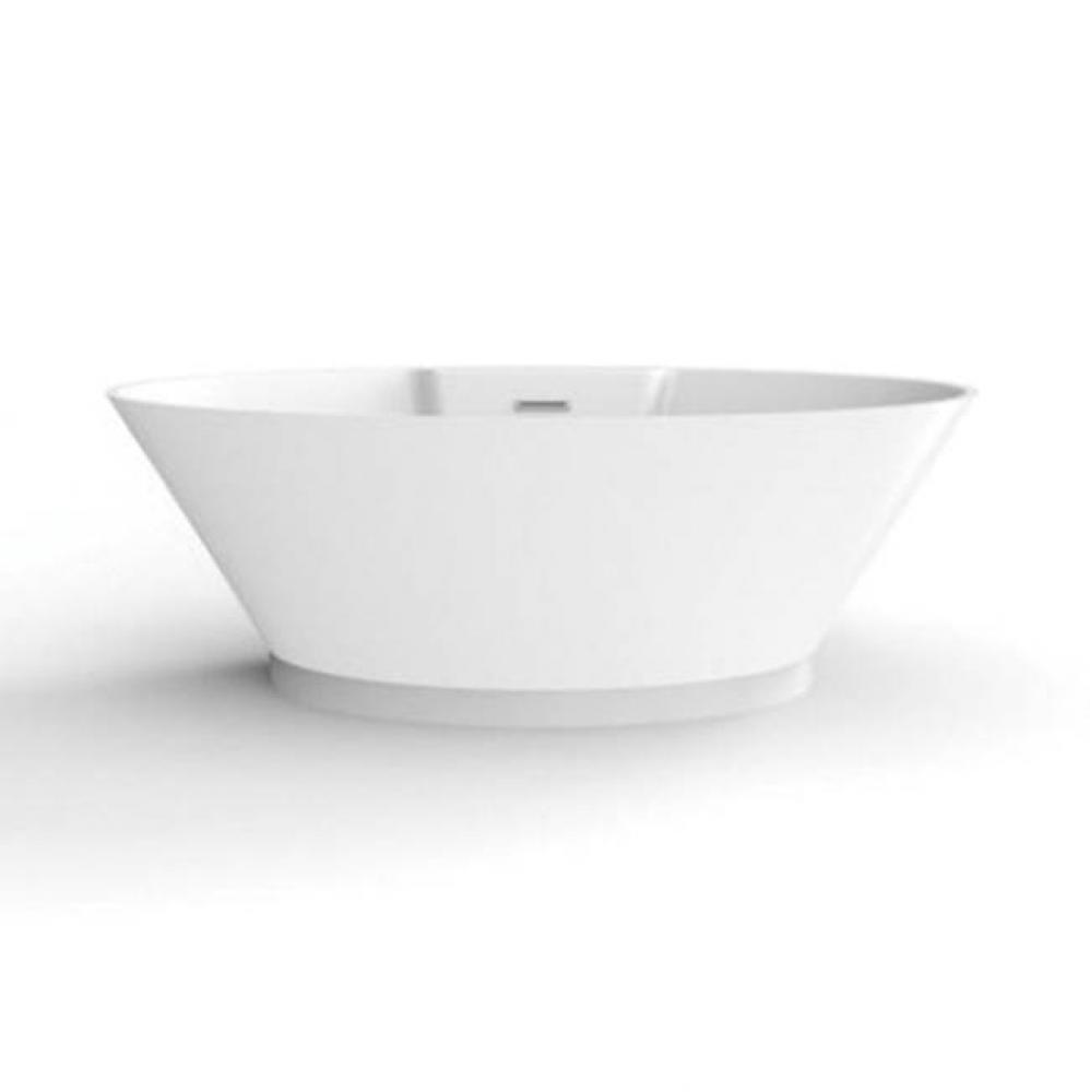 Portia 67''AC Freestanding,7'' Centers,W/internal drain-OF,MB