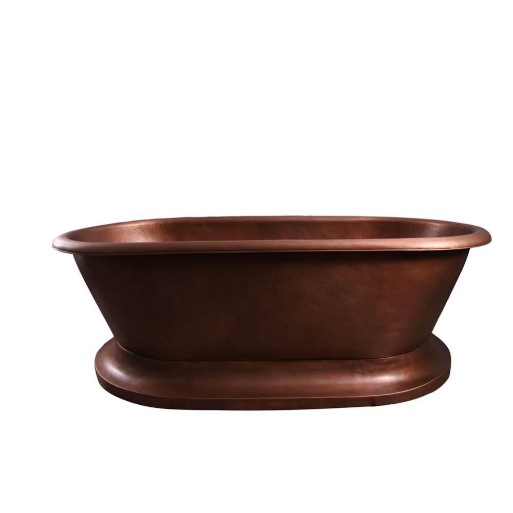 Somerset Dbl Roll Top, w/ Bas 78'', No Faucet Holes