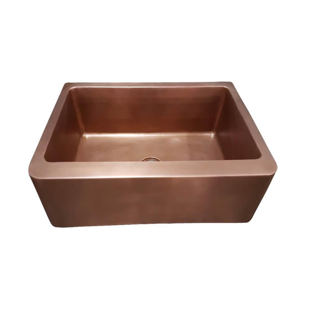 Austin 25'' Smooth CopperFarmer Sink-SAC