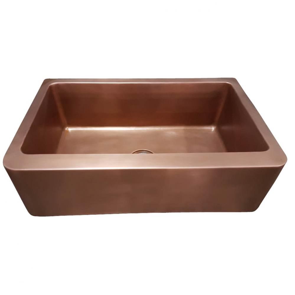 Austin 30'' Smooth CopperFarmer Sink-SAC