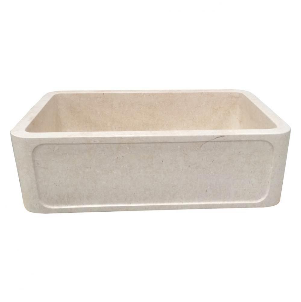 Chardonnay 33'' Marble SingleBowl Farmer Sink, MPGA