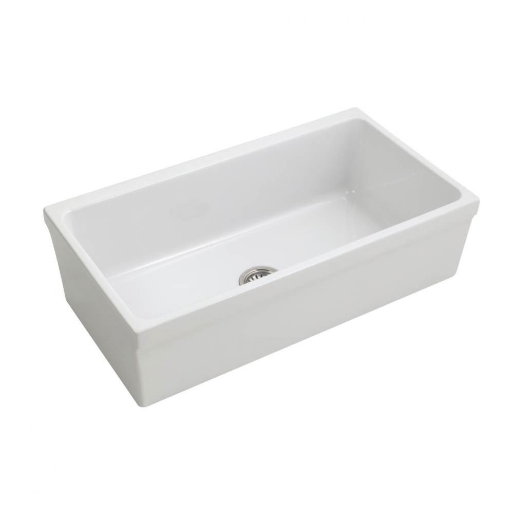 Hinton 36'' Single BowlFireclay Farmer Sink