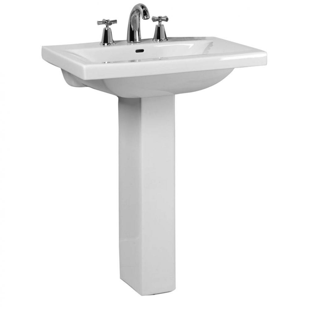 Mistral 650 Basin, 4''cc,  White