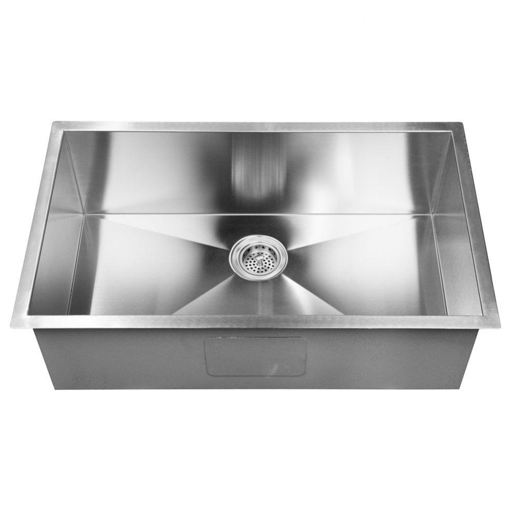 Salome 23'' SS Undermount Prep Sink