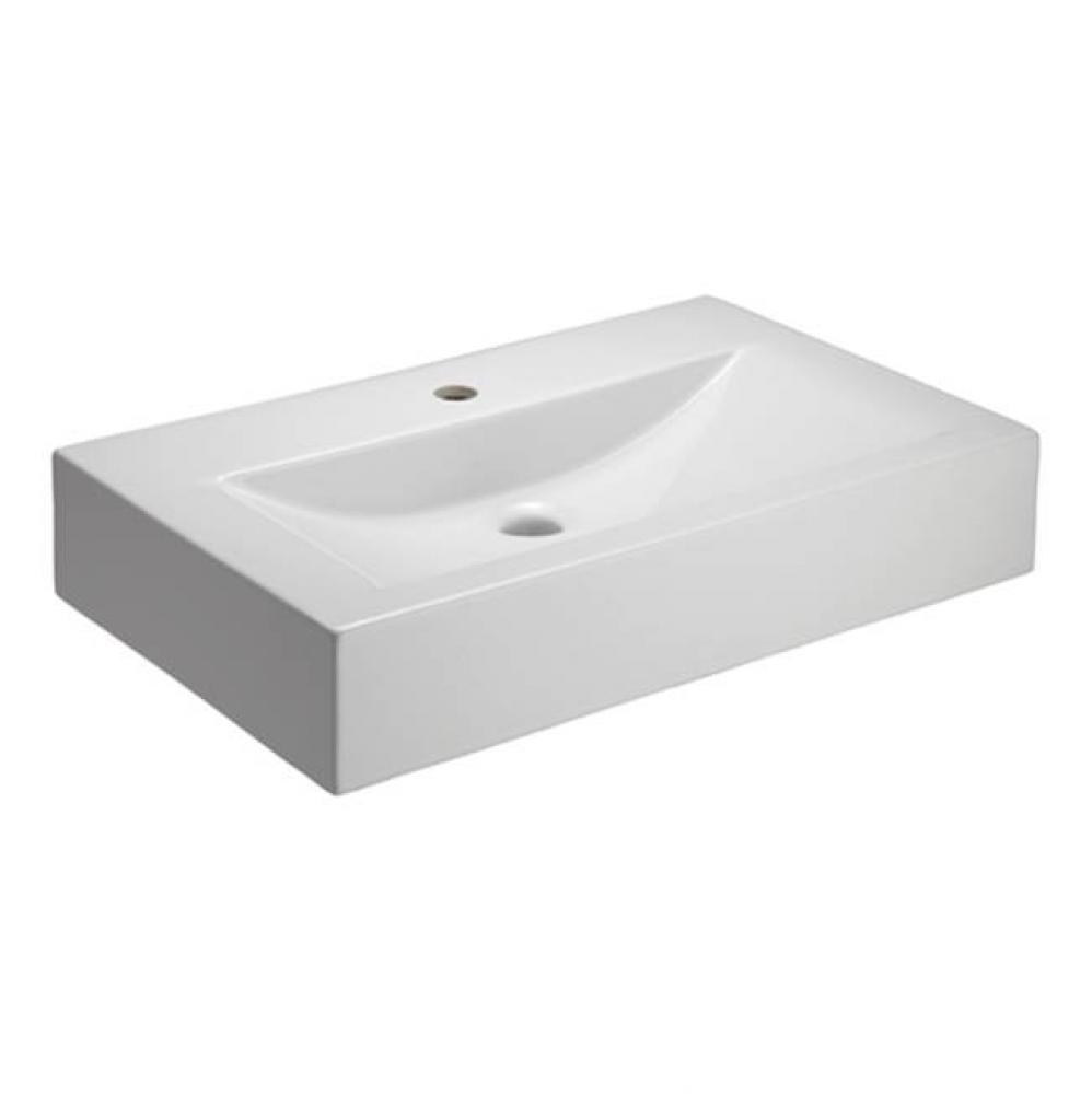 Sonja Above Counter Basin,  8''cc,  Fire Clay,  White