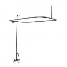 Barclay 4124-CP - Shower Unit for CI Tubs, Less  Showerhead, Polished Chrome