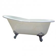 Barclay CTS7H67I-WH-BQ - India Cast Iron Slipper Wh,