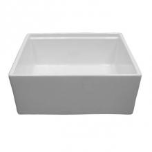 Barclay FS36AC-WH - Crofton 36''Single Bowl sinkw/ledge,Plain front,White