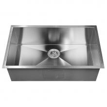 Barclay KSSSB2154-SS - Ellison 32'' SS Single BowlUndermount Kitchen Sink