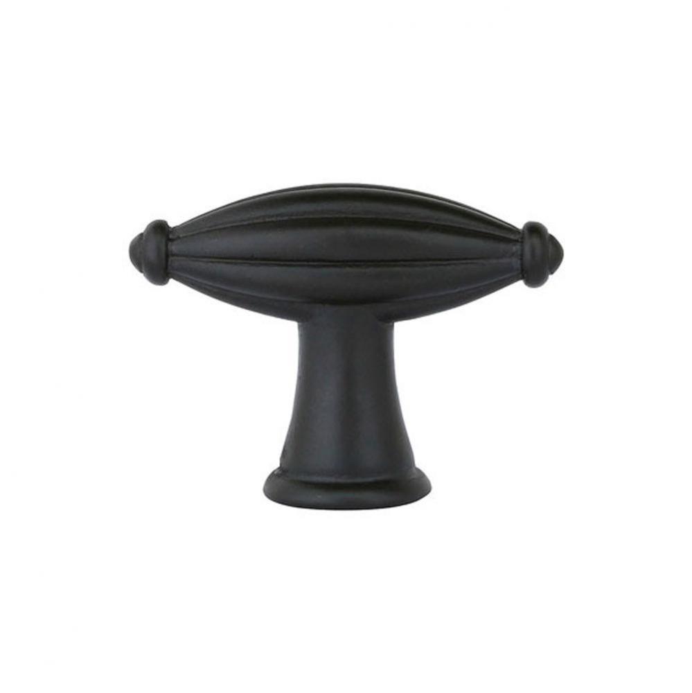 Tuscany Bronze Fluted Finger Knob, 3'', FB