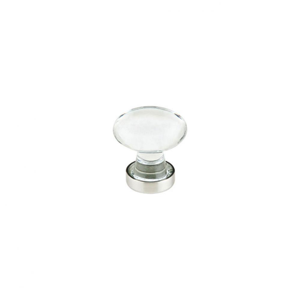 Hampton Crystal Knob, 1-3/4'', US7