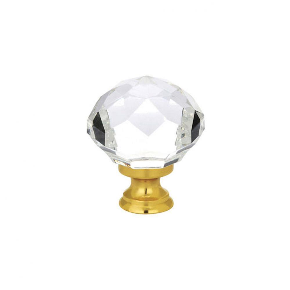 Diamond Wardrobe Knob, 1-3/4'', US14