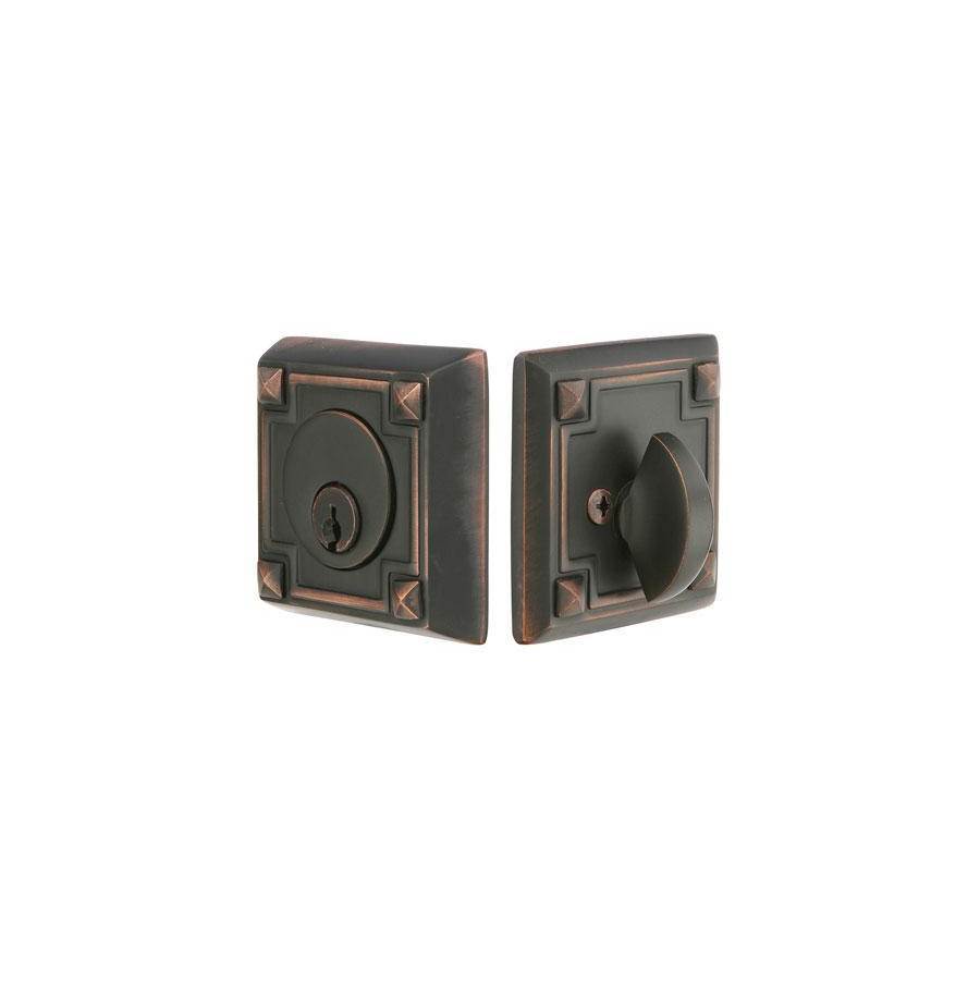 Arts and Crafts Deadbolt, Dbl, US3NL