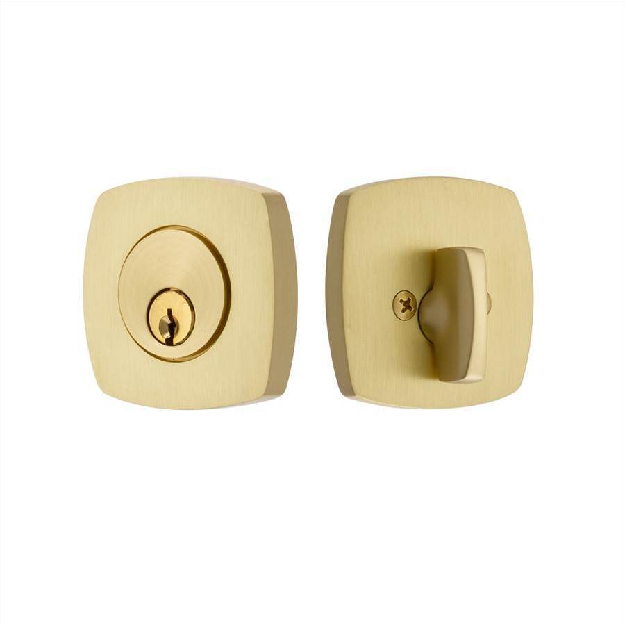 Urban Modern Deadbolt, Single Cylinder, US19