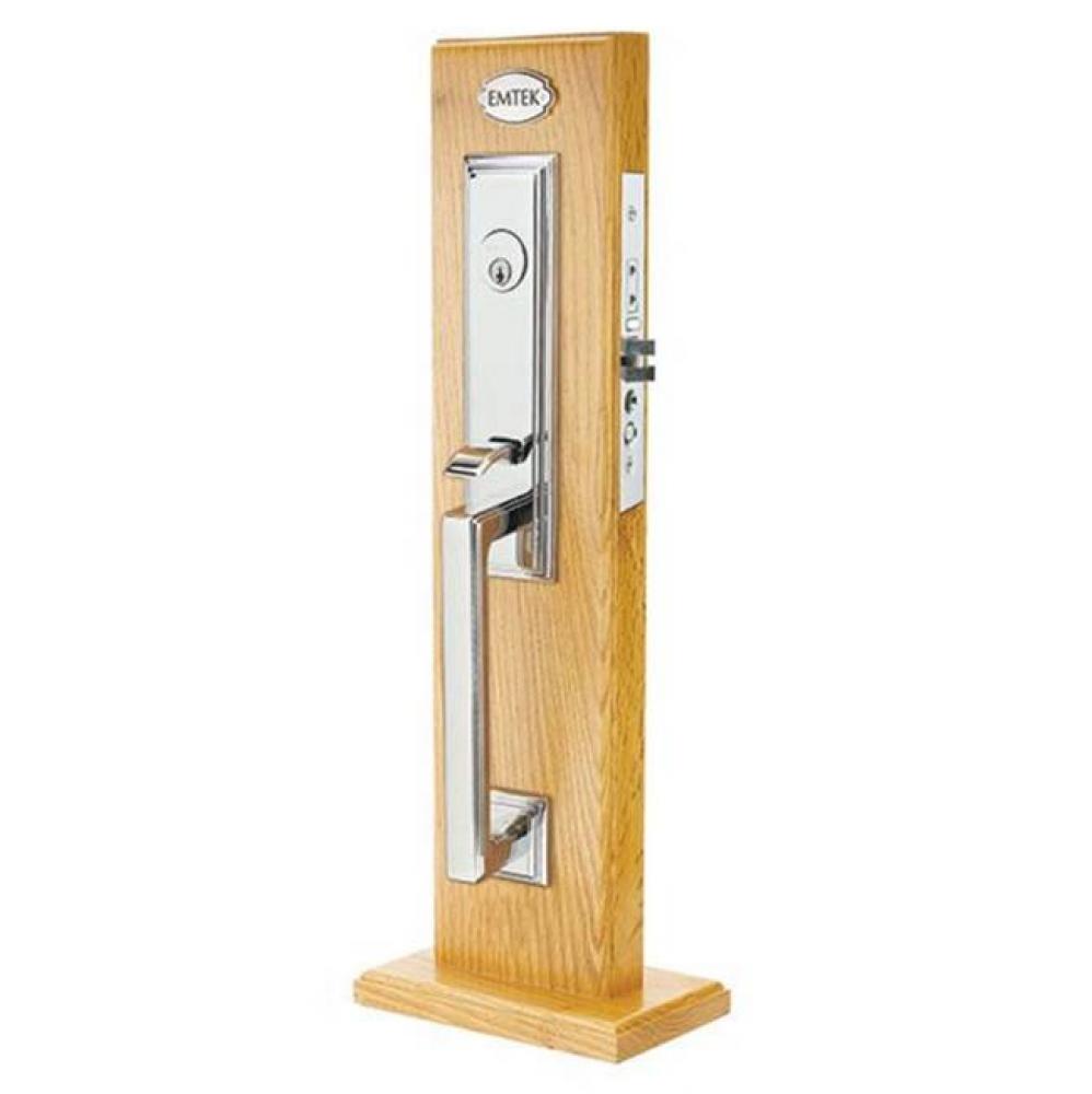 Entryset, F13, Manhattan Mortise, 2-3/4'' Backset, Poseidon Lever, LH, US3NL