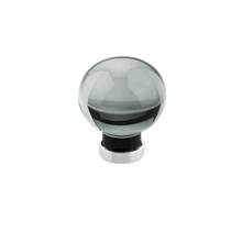 Emtek 86529US10B - Bristol Cabinet Knob, Smoke, 1'', US10B