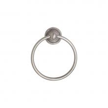 Emtek 26018US10B - Brass Towel Ring, No.8 Rosette, 6-7/8'', US10B