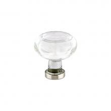 Emtek 86400US7 - Georgetown Crystal Knob, 1-3/4'', US7