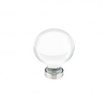 Emtek 86395US15 - Bristol Crystal Knob, 1-1/4'', US15