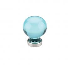 Emtek 86527US15 - Bristol Cabinet Knob, Cyan, 1'', US15