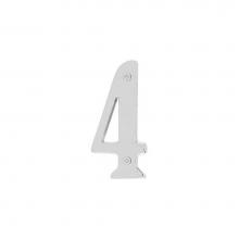 Emtek 2824FB - House Number Digit ''4'' , 6'', FB