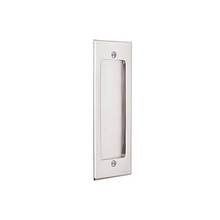 Emtek 221519 - Flush Pull, Modern Rectangular 2 7/8'' x 7 1/4'' US19