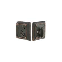 Emtek 8354US3NL - Arts and Crafts Deadbolt, Dbl, US3NL