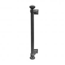 Emtek 86156FB - Tuscany 8'' Column Pull, FB