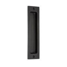 Emtek 220408MB - Sandcast Bronze Rectangular Flush Pulls 8'', MB