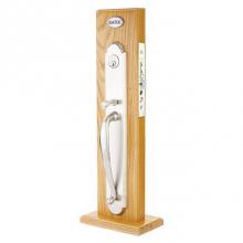 Emtek F13335050SPNLHUS19 - Entryset, F13, Albany Mortise, 2-1/2'' Backset, Spencer Lever, LH, US19