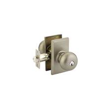 Emtek 5103WCFB - No.3 Ros, Key in Knob, Winchester, FB