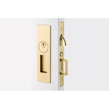 Emtek 2156US4 - Dummy, Narrow Modern Rectangular Pocket Door Mortise Lock, US4