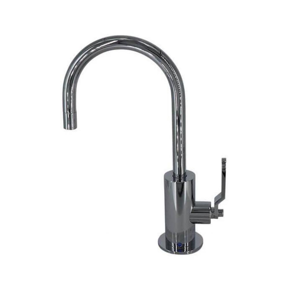 Point-of-Use Drinking Faucet with Contemporary Round Body & Industrial Lever Handle