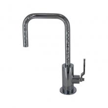 Mountain Plumbing MT1833-NLIH/ULB - Point-of-Use Drinking Faucet with Contemporary Round Body & Industrial Lever Handle (90°