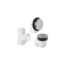 Mountain Plumbing BDWUNVP/BN - PVC Plumber's Half Kit with EZ Click™ Trim (Designer Face Plate)