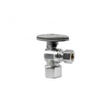 Mountain Plumbing MT401-NL/GPB - Brass Oval Handle with 1/4 Turn Ball Valve - Lead Free - Angle (1/2'' Female IPS)