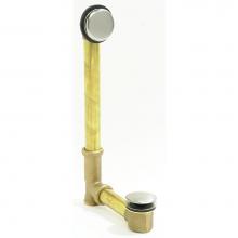 Mountain Plumbing BDWUNV22/PRN - Soft Toe Touch Style Bath Waste & Overflow Drain (Brass Body)