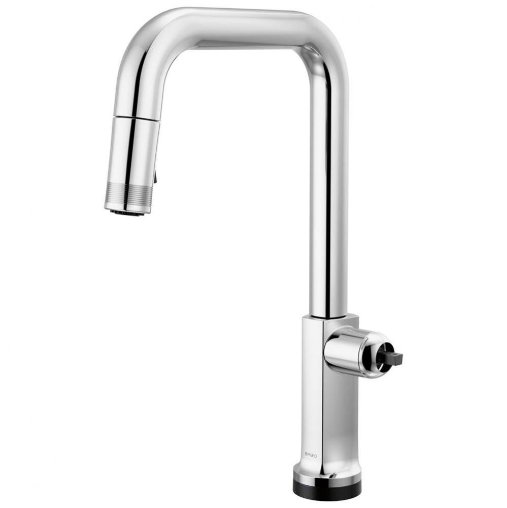 Kintsu® SmartTouch® Pull-Down Faucet with Square Spout - Less Handle