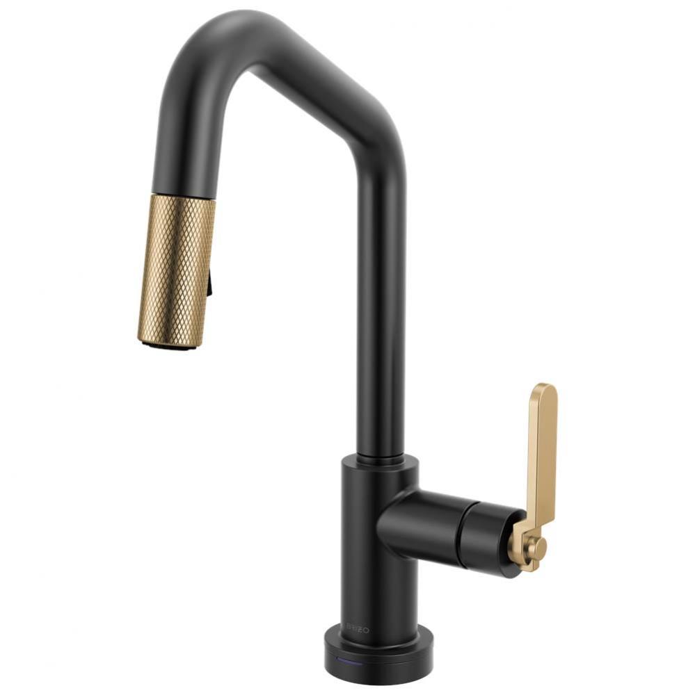 Litze® Smarttouch Pull-Down Prep Faucet with Angle Spout - Industrial Handle