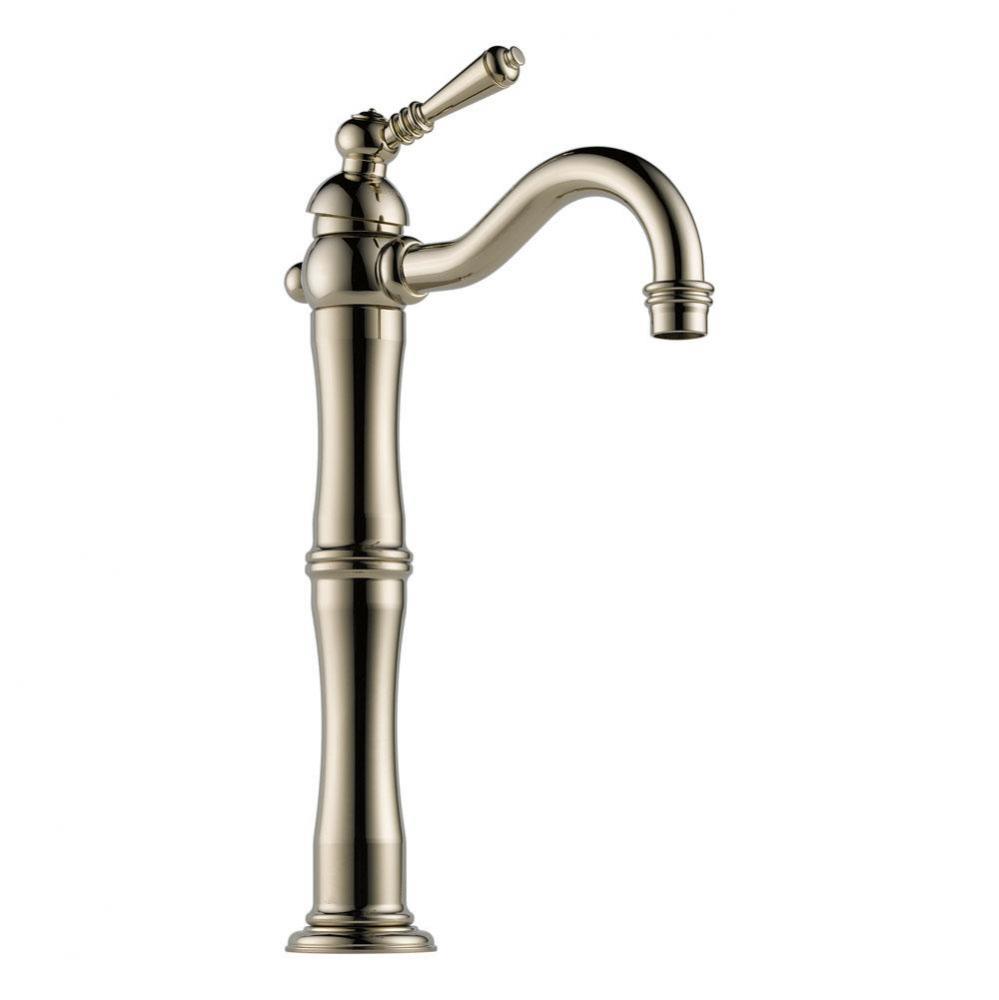 Tresa: Single Handle Single Hole Vessel Lavatory Faucet
