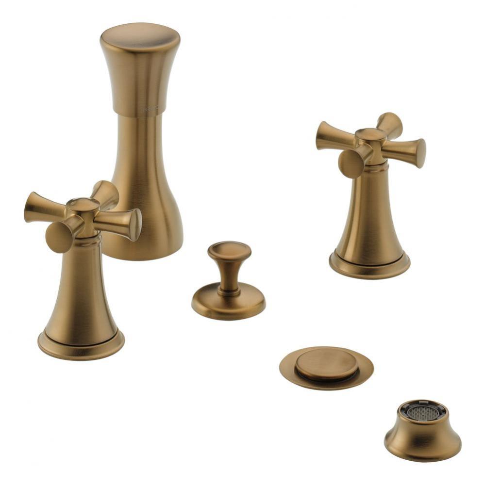Brizo Baliza: 4-Hole Mount Bidet Faucet with Vacuum Breaker - Less