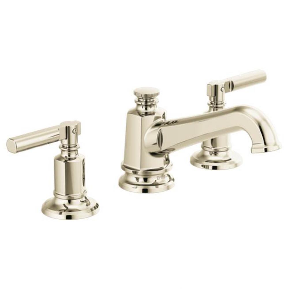 Invari® Widespread Lavatory Faucet with Angled Spout - Less Handles 1.2 GPM