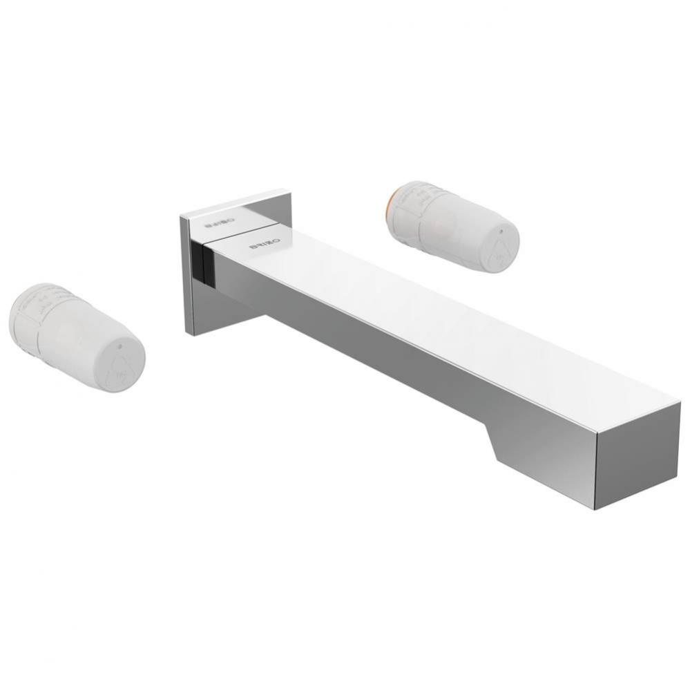 Frank Lloyd Wright® Two-Handle Wall Mount Tub Filler - Less Handles