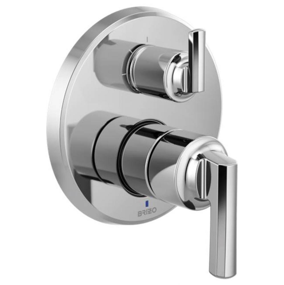 Levoir™ Pressure Balance Valve With Integrated 3-Function Diverter Trim - Less Handles